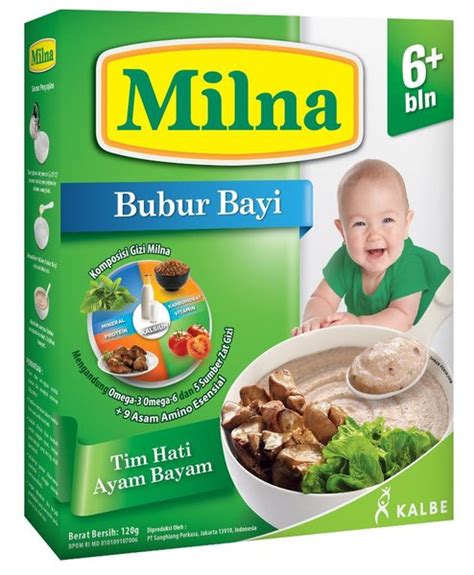 Makanan untuk bayi usia 6 bulan harus mudah ditelan dan sangat lembut. MILNA BUBUR TIM HATI AYAM BAYAM 6 di Lapak Tododo | Bukalapak