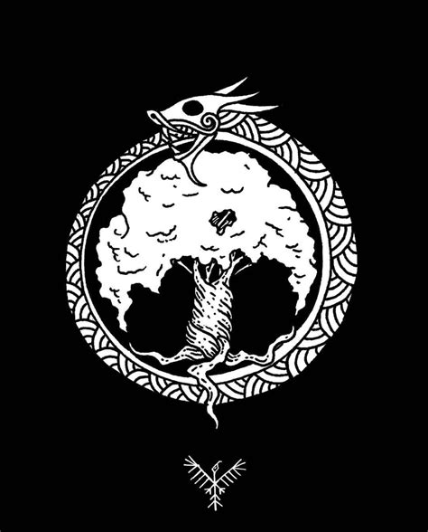 Jormungand Norse Mythology Tattoo
