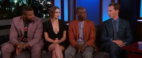 Last night (april 30,) it was time for the cast of avengers: VIDEO: AVENGERS Week Wraps Up on JIMMY KIMMEL LIVE