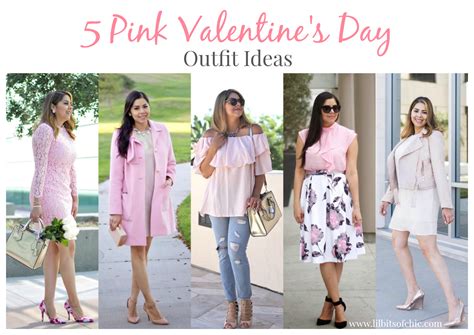 5 Pink Outfit Ideas For Valentines Day Lil Bits Of Chic