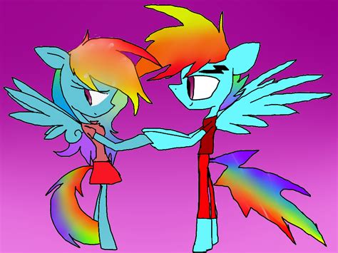 Dash And Blitz Heh You Re Rude Dashie By Sh By Rainbowdashlovery On Deviantart