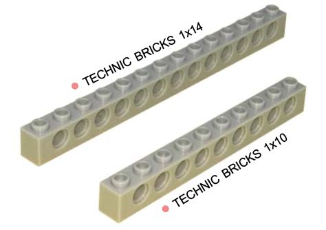 Technic Bricks 1 X 10