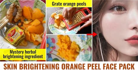 Skin Brightening Orange Peel Face And Body Mask Do It Yourself