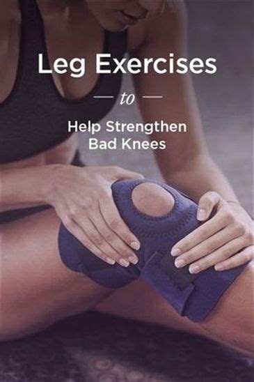 Leg Exercises For Bad Knees Stretch And Strengthen Bad Knee Workout
