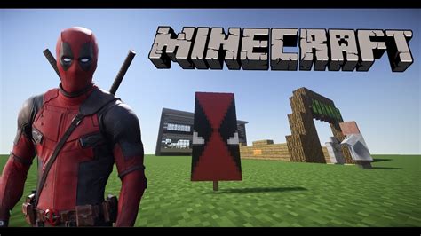 How To Make A Deadpool Banner In Minecraft Youtube
