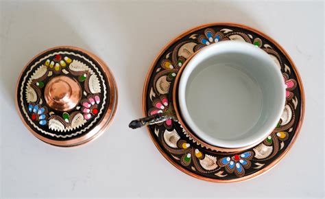 Luxury Turkish Coffee Espresso Mugs Of 2 Traditional Etsy