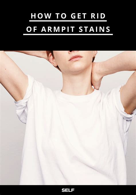 How To Get Rid Of Armpit Stains On Your White Shirts Self