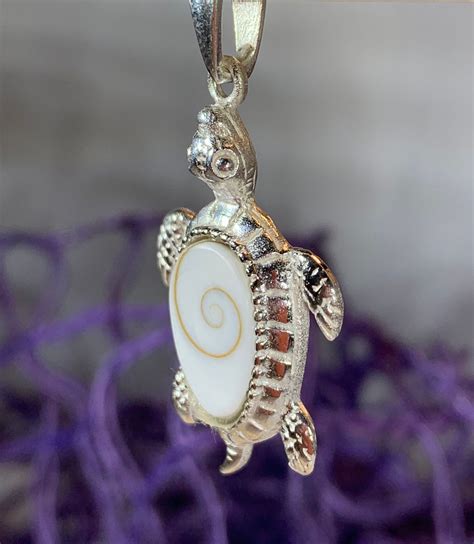 Turtle Necklace Nautical Jewelry Ocean Jewelry Shell Jewelry Beach Jewelry Mom T Wife