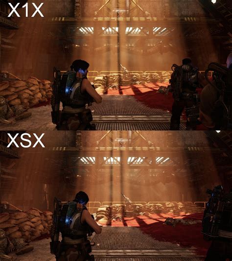 Gears 5 Xbox Series X Screenshots And Comparison With Xbox One X Inside