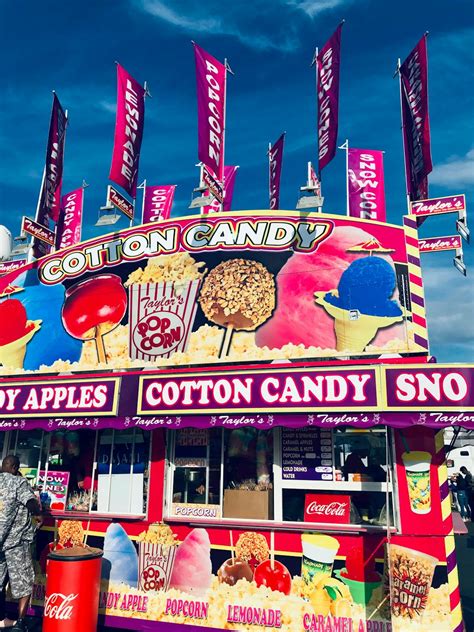 Free Stock Photo Of Candy Apples Cotton Candy Fair