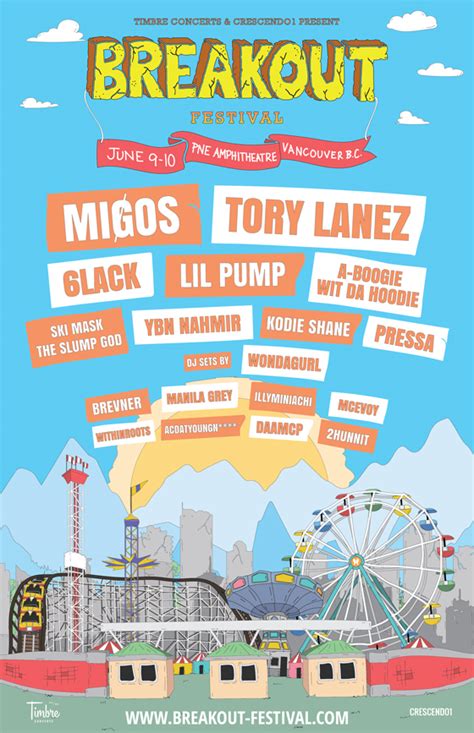 Vancouvers Breakout Festival Gets Migos Tory Lanez For Inaugural