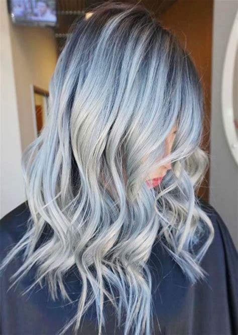 Silver Hair Trend 51 Cool Grey Hair Colors And Tips For Going Gray Dark