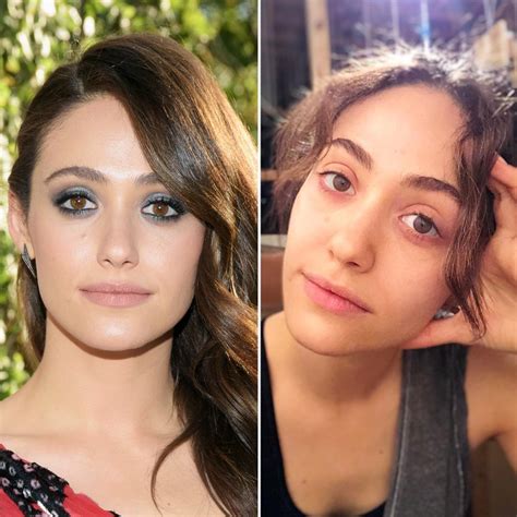 24 Photos Of Celebrities With And Without Their Makeup