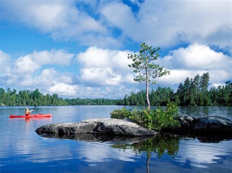 Les Lacs Kayaking In Boundary Waters Canoe Area Wilderness Minnesota