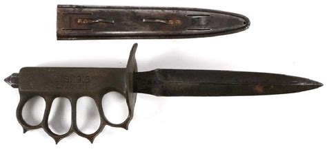 Wwi 1918 Us Knuckle Duster Trench Knife