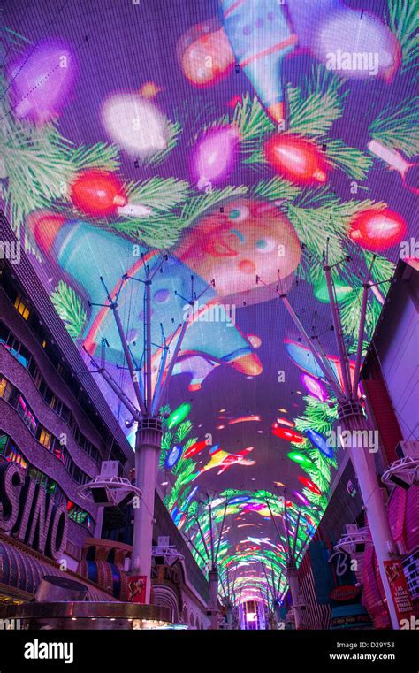 The Fremont Street Experience A Pedestrian Mall And Attraction In