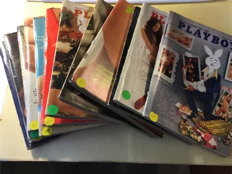 Playboy Magazine Full Year Set All Issues Complete Collection