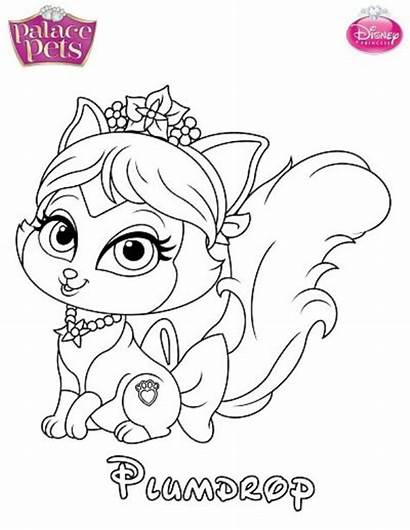 Pets Palace Plumdrop Fun Coloring Princess Pages