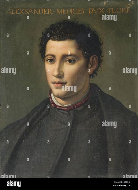 Portrait Of Alessandro De Medici 1510 1537 Museum Private