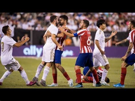 Madrid's medical staff are meanwhile working overtime, with an array of los blancos talent currently on the sidelines. Diego costa vs Carvajal ugly fight and Red card Real ...