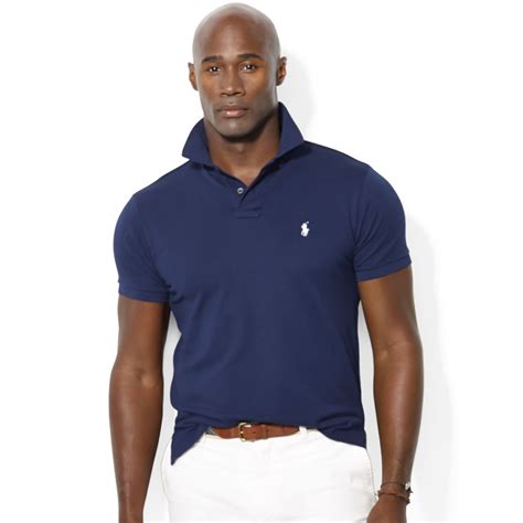 Polo Ralph Lauren Mens Classic Fit Big And Tall Mesh Polo Shirt Shirts
