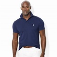 Polo Ralph Lauren Mens Classic Fit Big and Tall Mesh Polo Shirt Shirts ...