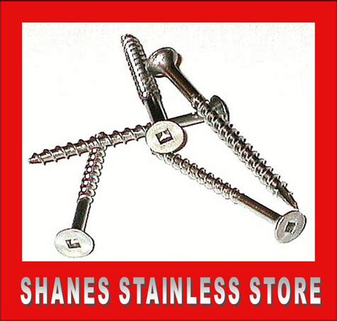 Stainless Steel Screws Stainless Steel Decking Screws Stainless
