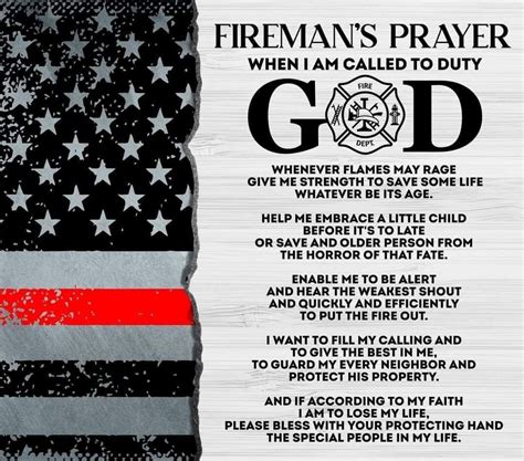 Pin By Rachel Moon On Sublimation Designs Firemans Prayer