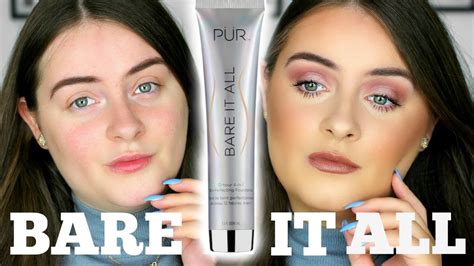 Pur Cosmetics Bare It All Foundation Review Youtube