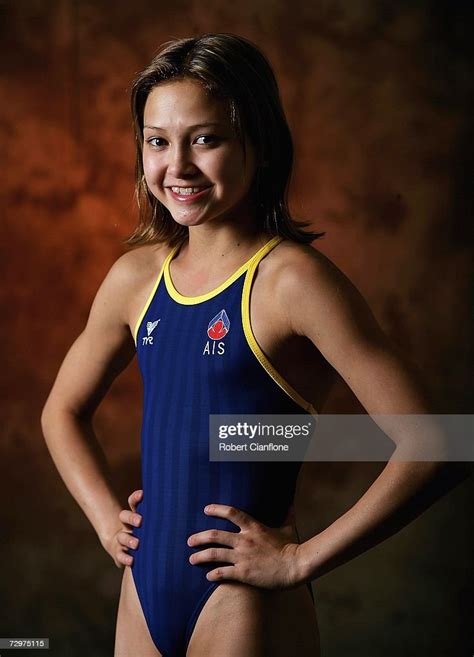 Melissa Wu Of Australia Poses For A Portrait During A Photo Session