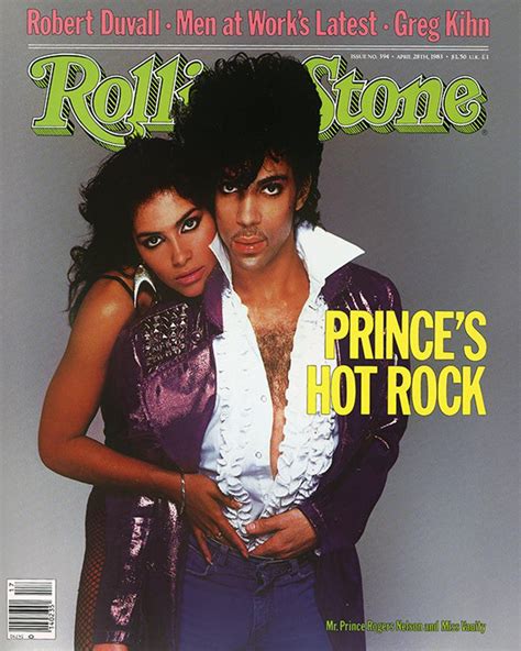 prince and vanity 1983 rolling stone magazine cover poster print etsy rolling stone magazine
