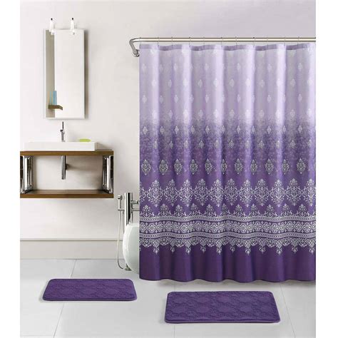 Shop for bathroom rugs at walmart.com. Bathroom: Wondrous Shower Curtain Walmart With Alluring ...