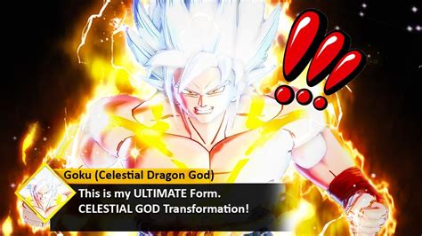 This Is Gokus New Overpowered Transformation Celestial Dragon God