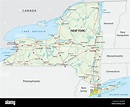 New York Karte Stockfotos und -bilder Kaufen - Alamy