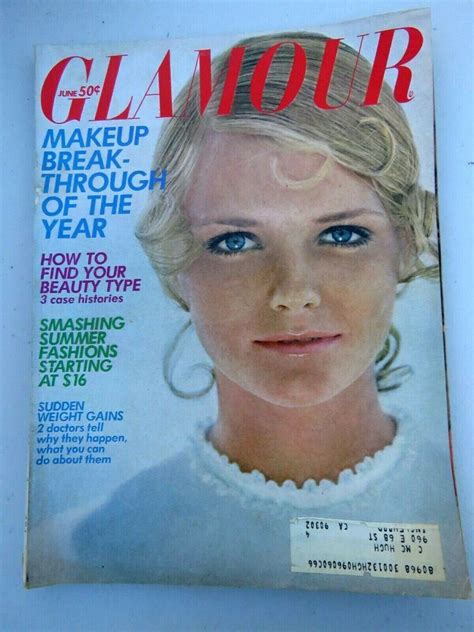 glamour magazine june 1968 cheryl tiegs cover fashion ads beauty ebay in 2022 glamour