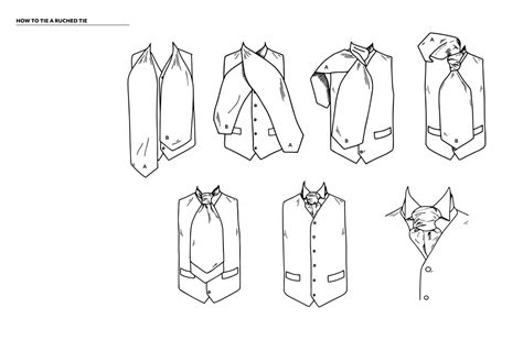 How To Tie Cravats Ruched Ties And Bow Ties Scotland Kilt Co Us