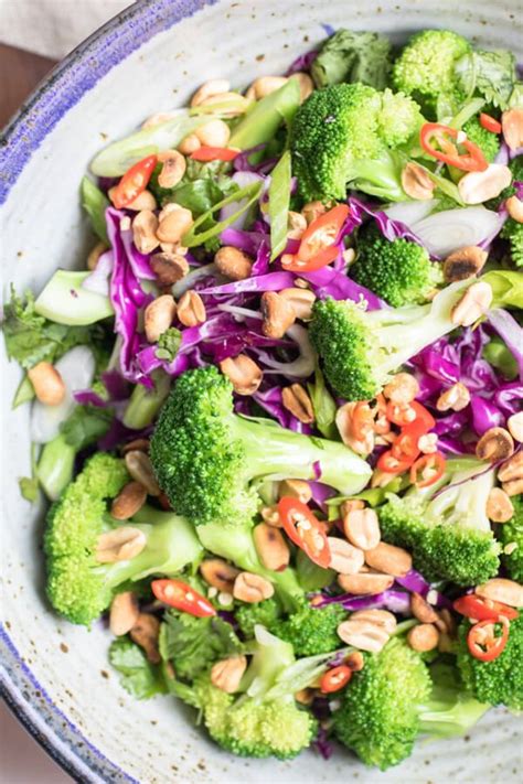 This Super Healthy And Delicious Thai Broccoli Salad Is Loaded With