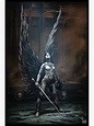 "Robot Angel Painting 002" Poster by Sokoliwski | Redbubble