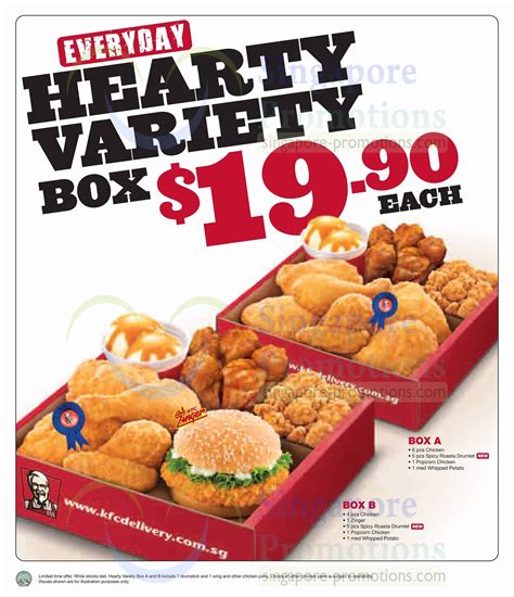 Combine the mayonnaise, sugar, milk, buttermilk, lemon juice, vinegar, salt, and pepper in a large bowl and beat until smooth. KFC Variety Boxes Now Available For Dine-In/Takeaway 25 ...