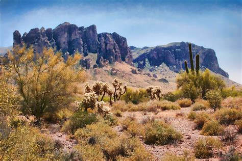 Superstition Mountain Apache Junction Arizona Smithsonian Photo