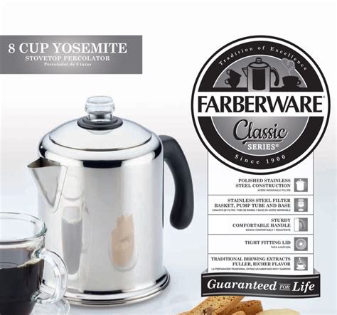 Choose from contactless same day delivery, drive up and more. Farberware Percolator Warranty Electric Coffee Pot Heating ...