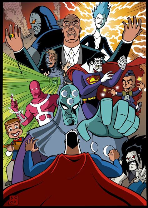 Superman Enemies By Boky44 On Deviantart Dc Comics Art Comic