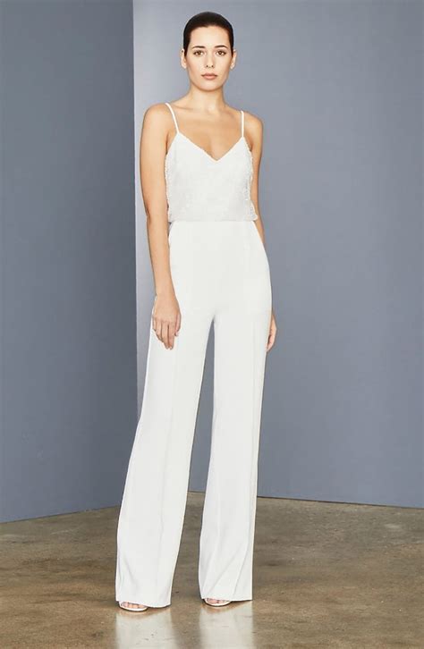 White Jumpsuits For Weddings Dress For The Wedding