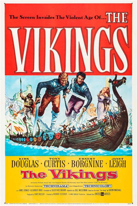 The Vikings 1958 Posters — The Movie Database Tmdb