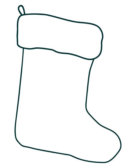 15 Best Free Printable Christmas Stocking Template Pdf For Free At