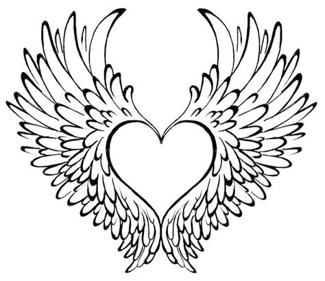Free christmas coloring pages retro angels the graphics fairy. Angel Heart Coloring Pages at GetColorings.com | Free ...