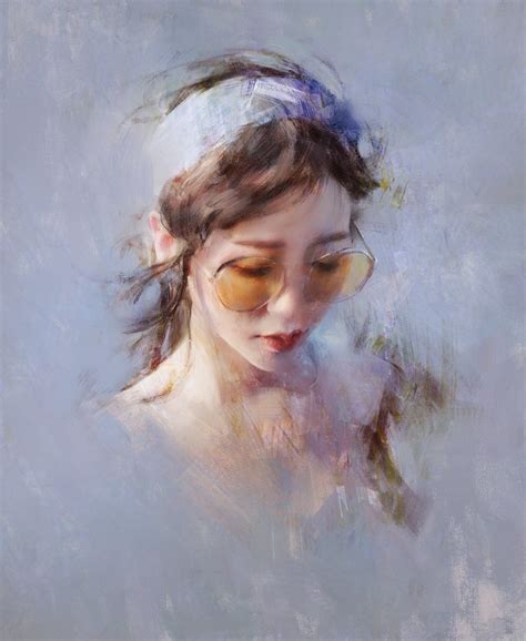 Wangjie Li On Twitter Portrait With Color Cool Paintings Cool