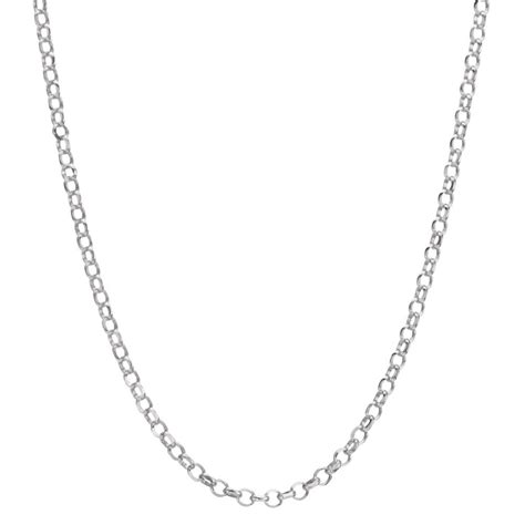 Rhomberg Schmuck Halskette Silber 42 Cm