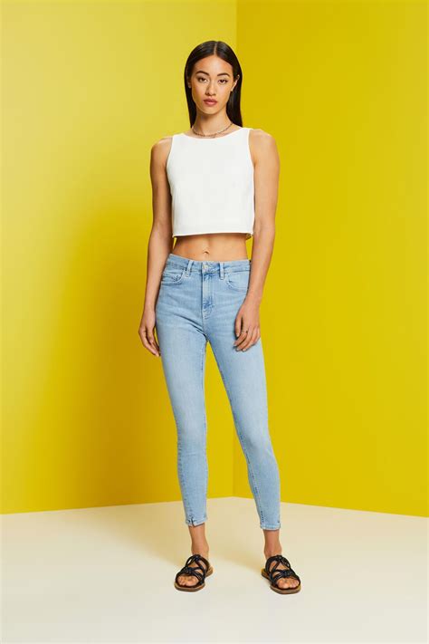 Esprit Cropped Skinny Jeans In Onze E Shop