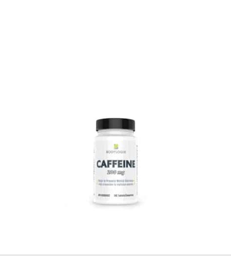 Bodylogix Caffeine 200mg 100 Caps Place Your Order